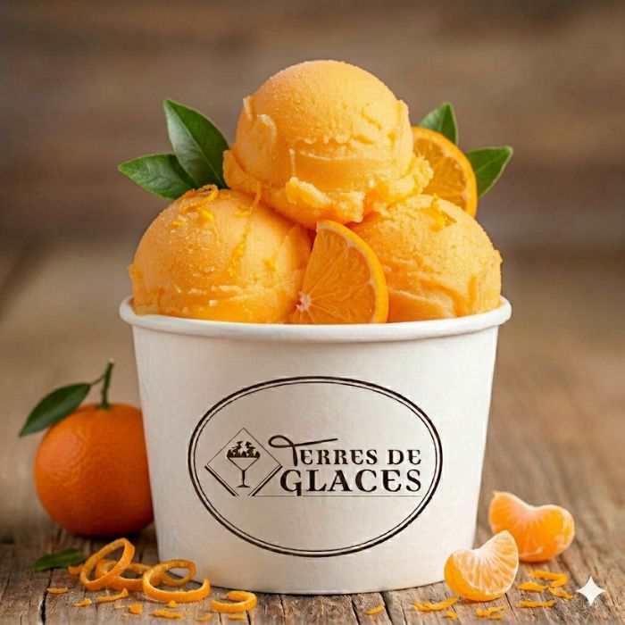 sorbet à la mandarine